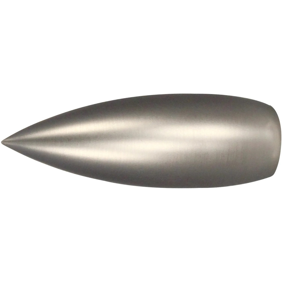 Mydeco Gardinenstangen-Endstück Cardo in Edelstahl-Optik, Silber, Durchmesser: 2 cm - Bild 2