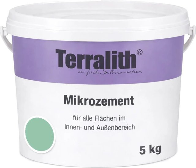 Terralith Mikrozement Fix & Fertig LFC0502 Blau 5kg für 3,5qm - Bild 1