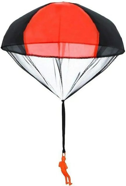 Airun Outdoor-Kinderspielzeug mit Fallschirm Mini-Soldaten rot 3-6 Jahre - Bild 1