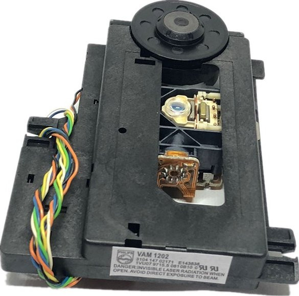 Hekaseya Funkspieler mit optischem Tonabnehmer und Laserlinsenmechanismus in Schwarz für VAM1202 VAM1201 CDM1202 CDM1201 CDM12.1 CDM12.2 - Bild 1