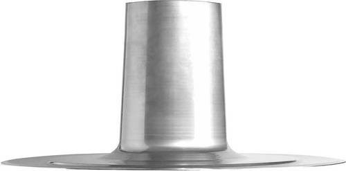 Helios Ventilator FDP 100 Dacheindeckung in Silber aus Aluminium - Bild 1