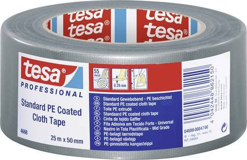 tesa Professional Reparaturband silber Breite: 50 mm, Länge: 25 m - Bild 1