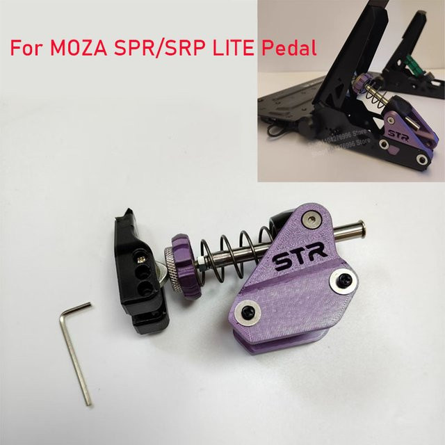 MOZA Modifikations-Set für SRP und SRP LITE Pedale mit Gaspedal- und Bremsfeder-Dämpfer in Purple - Bild 1