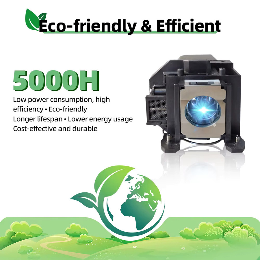Epson ELPLP57 V13H010L57 Ersatz Lampe für BrightLink 450WI 455Wi EB-450WI EB-455WI EB-460 EB-460i EB-465i H318A H343A - Bild 3
