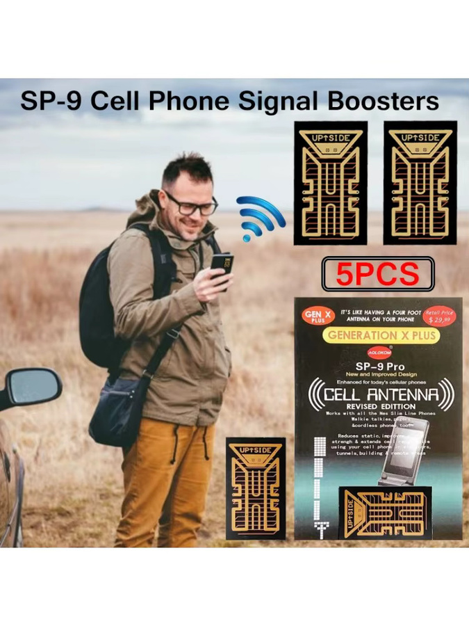 Tragbare Antennen-Aufkleber zur Handy-Signalverbesserung für Smartphones für Camping und Verstärker - Bild 6
