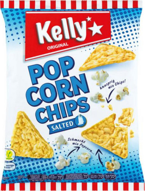 Kelly's Popcorn-Chips Salted 140 g - Bild 1