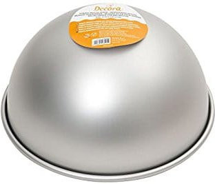 Decora Aluminium-Backform Halbkugel in Silber, Durchmesser: 15,5 cm - Bild 1