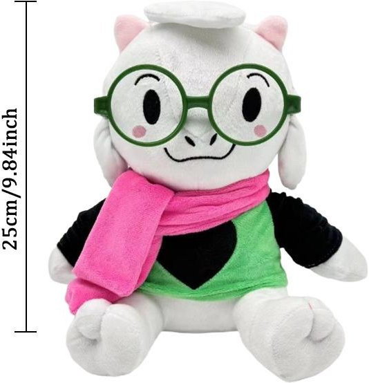 TreasuringU Deltarune Ralsei Plüschtier, mit wechselbarer Kleidung, ab 14 Jahren - Bild 1