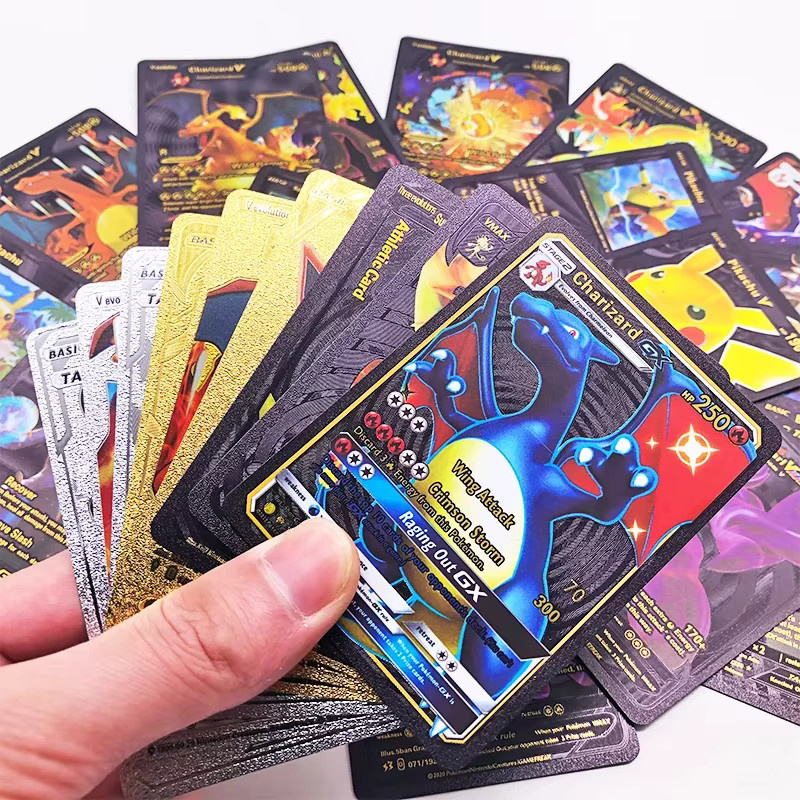 Potdemiel Pokémon Spielkarten, Gold, multilingual - Bild 4