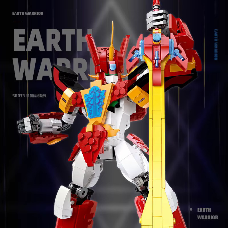 Idee Mecha Magical King Granzorts Baustein Kampfroboter Mech Modell, Fantasy - Bild 4