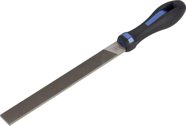 LUX-TOOLS Werkstattfeile fein in Schwarz, Länge: 200 mm - Bild 1
