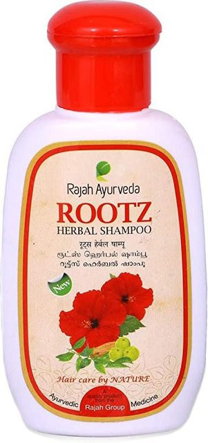 Rootz Rajah Ayurveda Kräutershampoo, 100 ml, für trockenes Haar - Bild 1