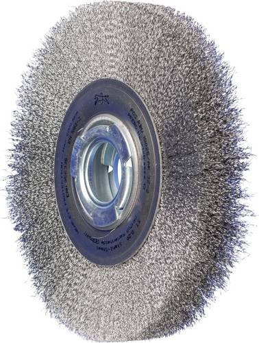 PFERD Rundbürste RBU ungezopft aus Stahl-Draht Ø 0,20 mm, Farbe Silber - Bild 1