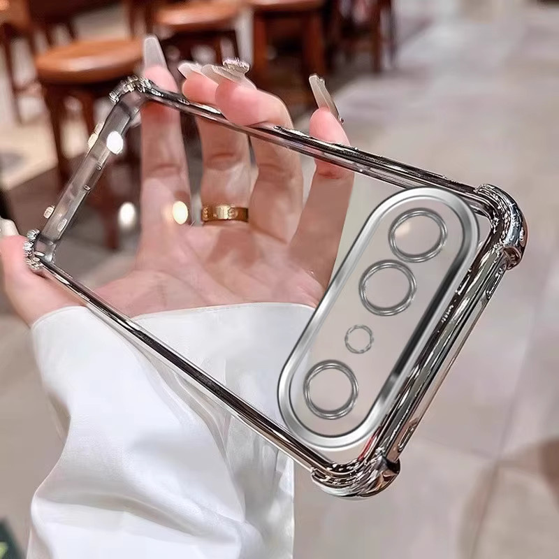 Transparente HD-Silikonhülle mit Airbag-Schutz und Objektivschutzfolie für VIVO X300 FE, X300s, X200s Pro, Mini und Ultra - Bild 2