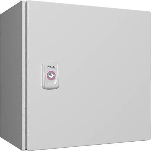 Rittal AX Kompakt-Schaltschrank aus Stahlblech in Grau, B/T/H: 30,0 x 30,0 x 21,0 cm - Bild 1
