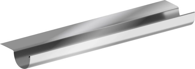 Sarei Piccolo SDF Halbrundrinne aus Aluminium in Silber, RG 80, Länge: 2 m - Bild 1