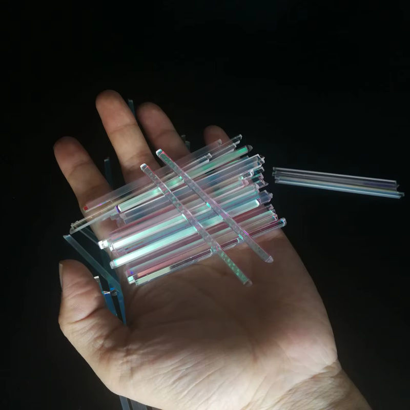 10 Stück Ivzosheng RGB Combiner Streifen Prisma aus Glas, mehrfarbig und transparent, rechteckig - Bild 6