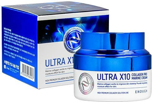 ENOUGH Ultra X10 Collagen Pro Marine Creme, 50 ml, Kollagen - Bild 1