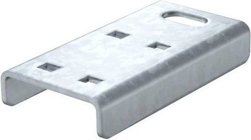 OBO Bettermann Anschlussbauteil ABR FT aus Edelstahl in Silber - Bild 1