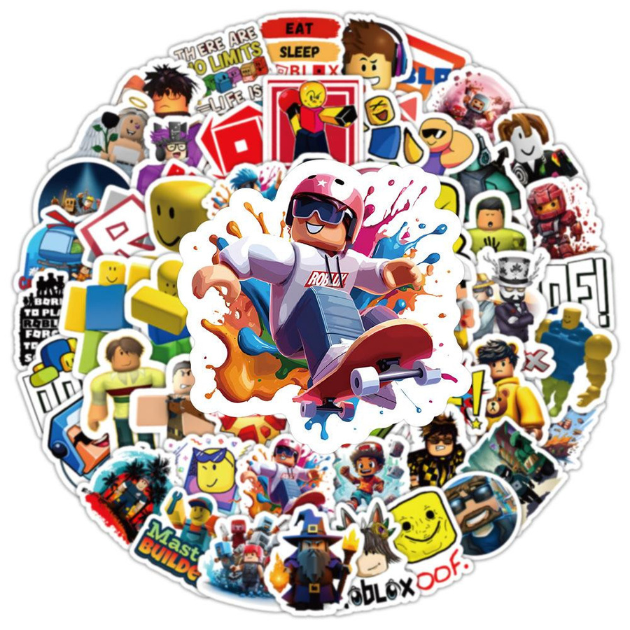 Yiran toy 1 Roblox Cartoon Game Sticker 103-teiliges Set - Bild 2