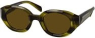 Emporio Armani EA 4230U Sonnenbrille, Quadratisch, Vollrand, Kunststoff, Herren, grün, braun - Bild 1