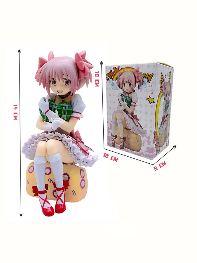 Magical Girl Kaname Madoka Standing/Sitting Cute Collectible Series Figur, Einzelfigur - Bild 3