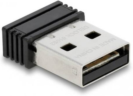 Delock 61052 WLAN Empfänger USB-A Schwarz - Bild 1
