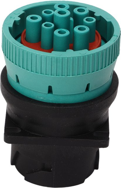 YOUTHINK J1939 II Adapter 9-poliger LKW-Diagnoseanschluss als Ersatz für Paccar und Nexiq Data Link, Schwarz - Bild 1
