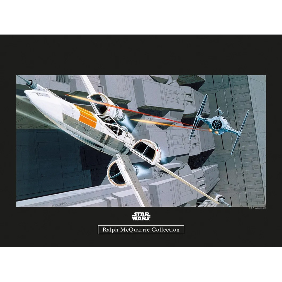 Komar Wandbild Star Wars Fighter Paper Poster Multicolor B: 40 cm, H: 30 cm - Bild 2