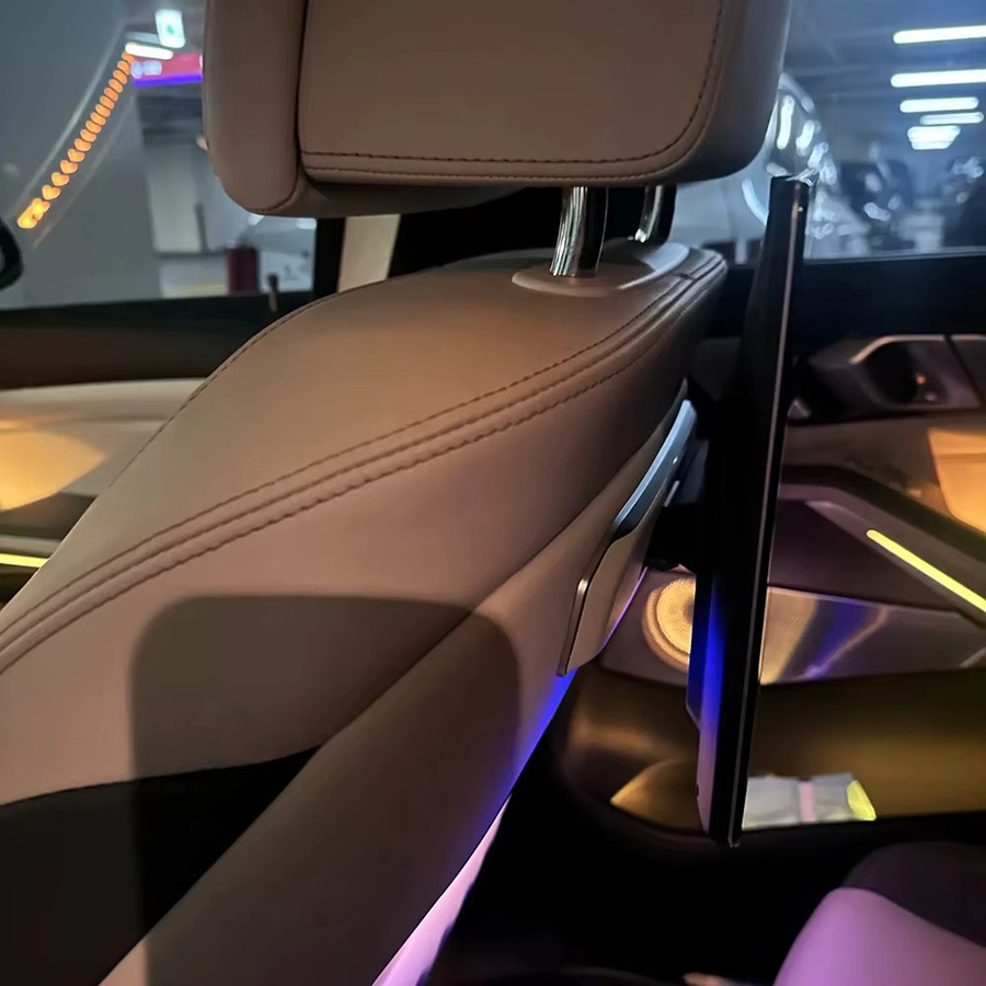 GZBBAO Android Kopfstütze Monitor für BMW X7 LCI 2023-2026, 13,3 Zoll HD 4K Plug und Play Rücksitz Unterhaltungssystem mit 8-Core Prozessor - Bild 5