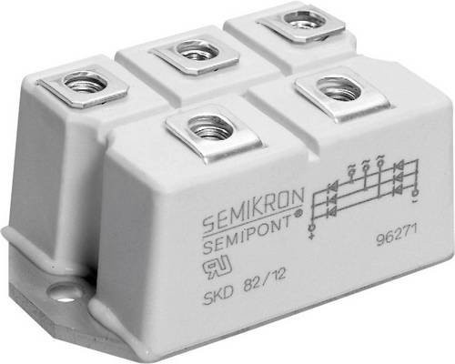 Semikron SKD62/16 Brückengleichrichter G36 Dreiphasig 1600V 86A - Bild 1