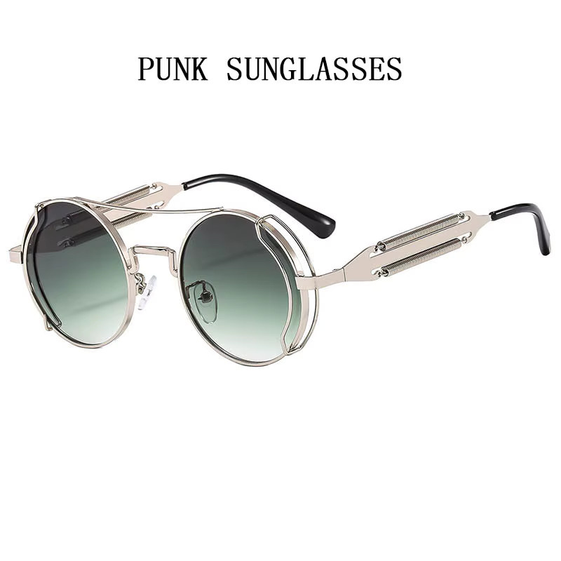 ZUIDID Sonnenbrille, Rund, Vollrand, Metal, Unisex - Bild 2