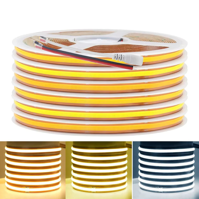 GAHADA COB LED-Streifen in Warmweiß, flexibles lineares Band mit 528 LEDs zur Heimdekoration - Bild 6