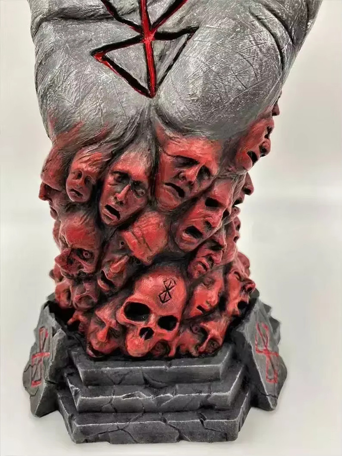 Bandai Berserk Hand des Gottes Statue, Figur, Harz, Schwarz - Bild 3