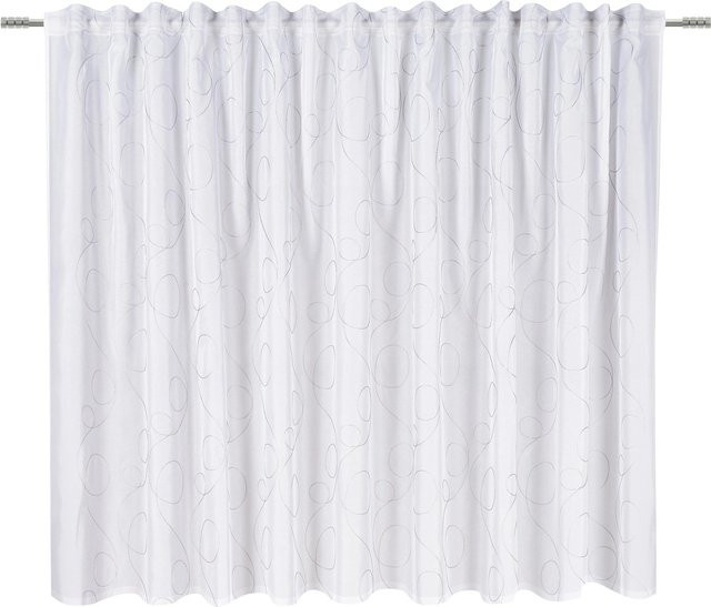 Modern Living Fertigstore Marion Store in Weiß/Anthrazit, B: 145 cm, H: 300 cm - Bild 1