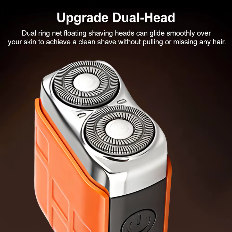 peicon Bartrasierer Haar Trimmer für Herren, orange - Bild 4