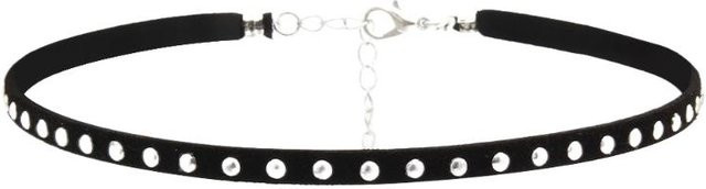 Velishy Choker-Halskette, Schwarz, Damen - Bild 1