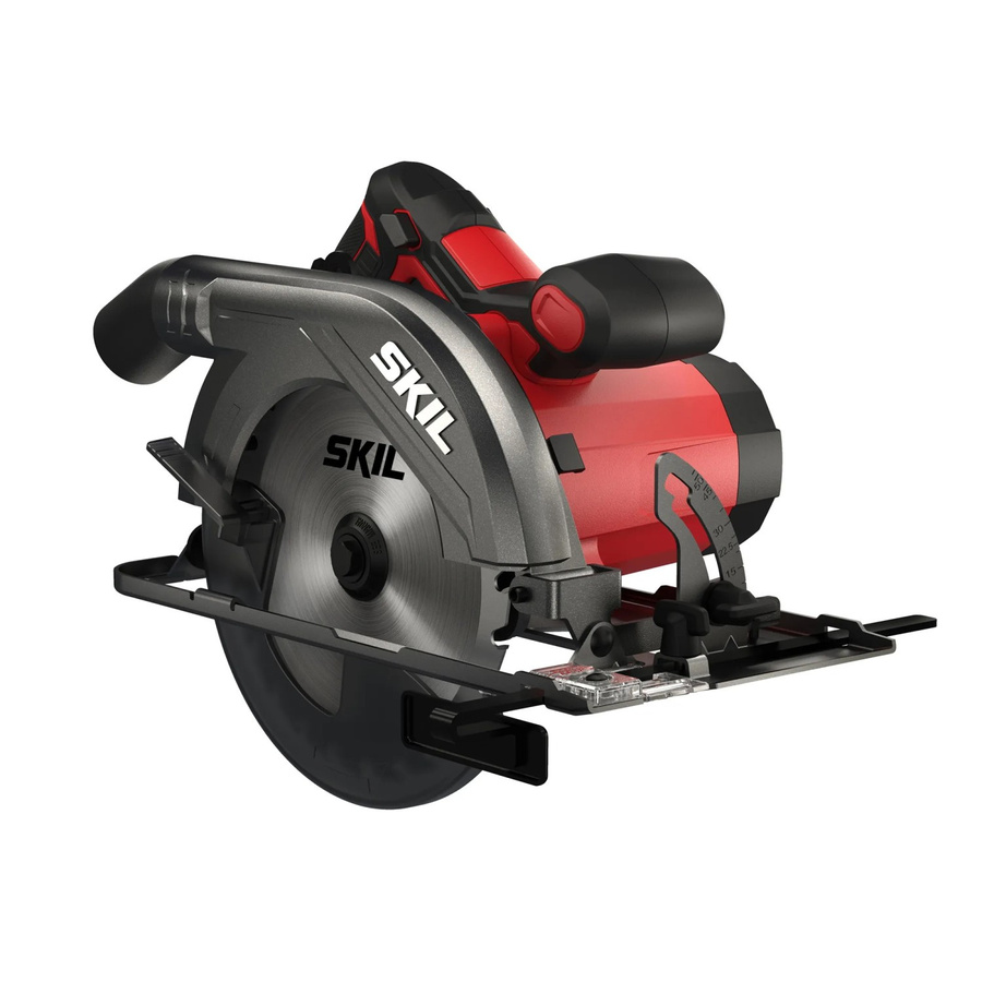 Skil Handkreissäge 5830AA in Rot mit 1.400 W und 66 mm Schnitttiefe - Bild 2