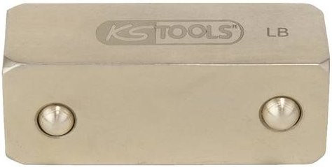 KS Tools Verbindungsvierkant Antrieb 1/2 Zoll aus Aluminium-Bronze, Farbe Silber, Länge: 36,5 mm - Bild 1