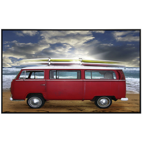 papermoon Infrarotheizung EcoHeat Red Beetle Bus mit Matt-Effekt in Bunt, App-Steuerung und Überhitzungsschutz - Bild 2