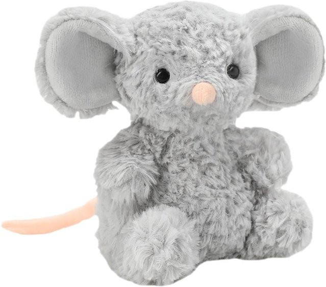 TOYTOYTOY Maus Plüschpuppe weiß 1-teiliges Set - Bild 1