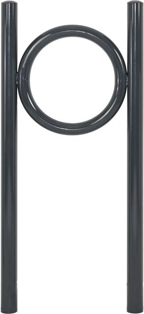 TRUTZHOLM Fahrradanlehnbügel Typ O aus Stahl, pulverbeschichtet, Durchmesser: 60 mm, B x H: 115 x 52 cm - Bild 1