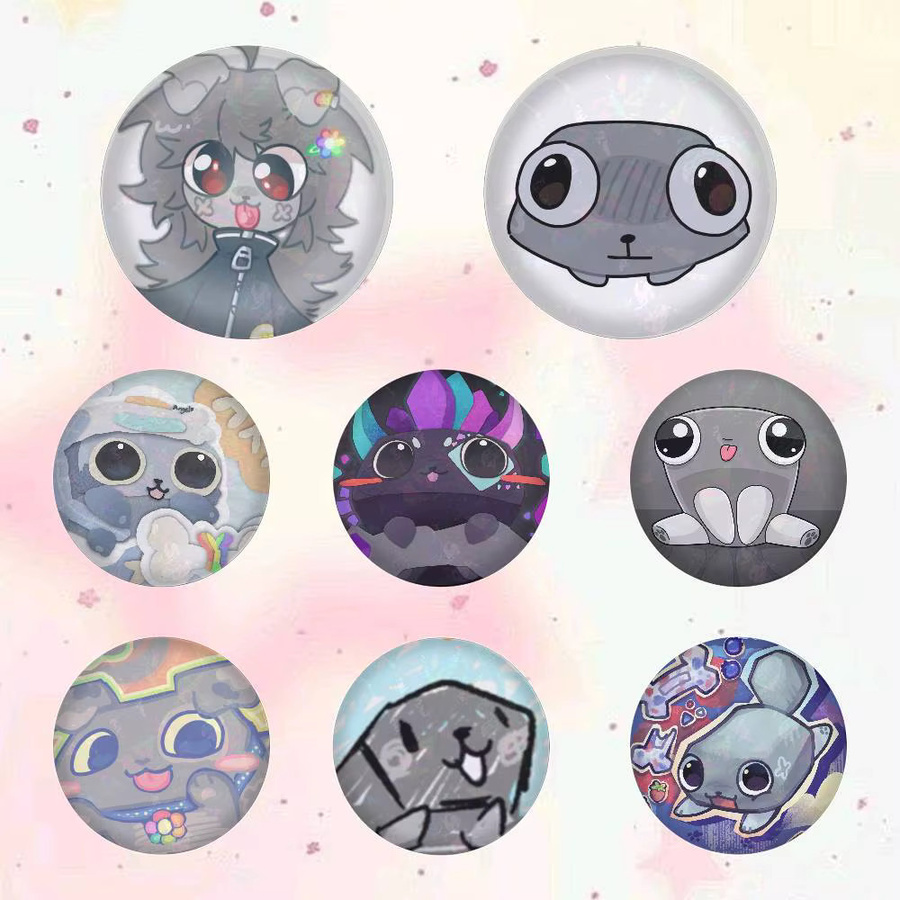 Kayou D-Dandys World P-Pebble Abzeichen, Runde Cosplay-Pins, Brosche - Bild 2