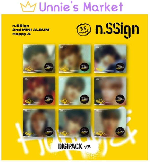 n.SSign Mini-Album Happy & Digipack Version CD in Yellow - Bild 1
