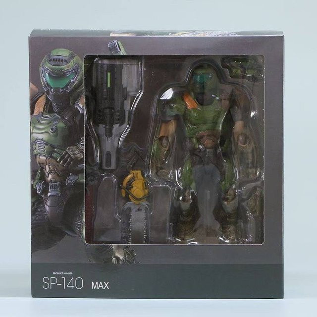 Figma Doom Eternal SP-140 Actionfiguren, ab 14 Jahren, schwarz - Bild 1