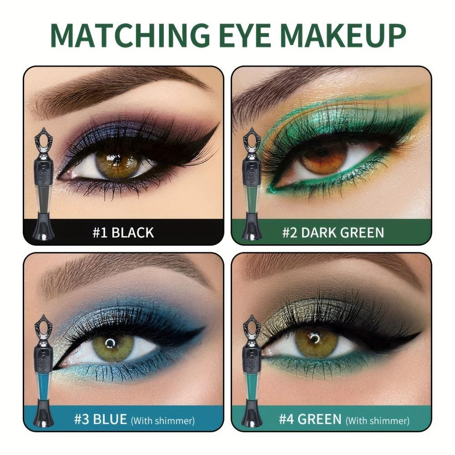 Perfect Skin Puder Eyeliner, schwarz, Damen - Bild 3