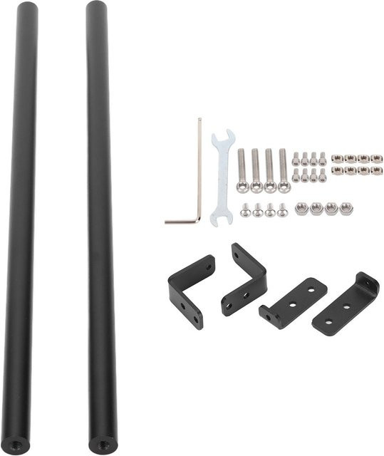 Honor Electronics Upgrade Spurstangensatz aus Aluminiumlegierung für Ender3 Pro, V2, CR-10 und 10S 3D-Drucker in Grau - Bild 1