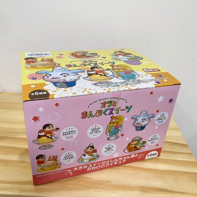 Rement Crayon Shin-chan Dessert Serie Blind Box, Kinderspielzeug - Bild 1