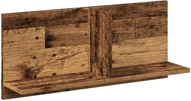 vidaXL Wandschrank aus Holzwerkstoff in Altholz-Optik, Braun, B/H/T: 70 x 16,5 x 30 cm - Bild 1