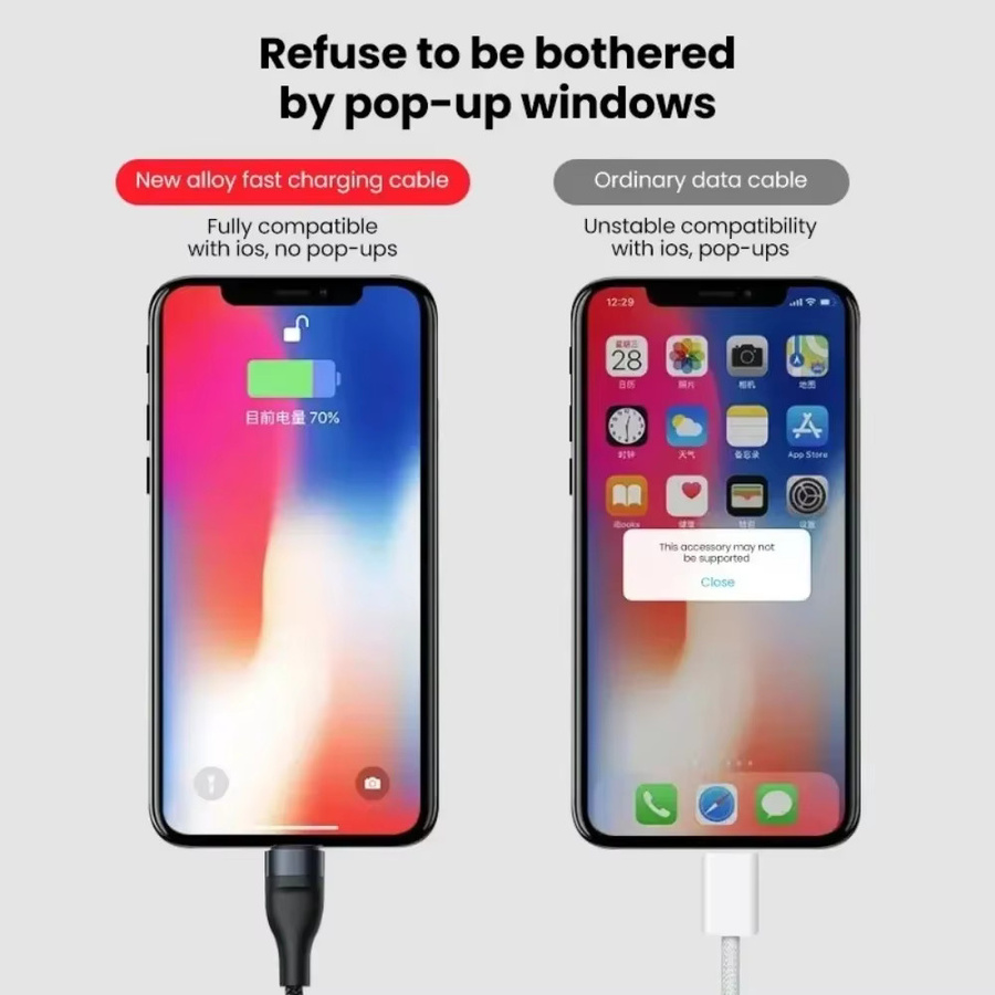 USB-C auf USB-C Schnelllade-Datenkabel 66 W in Grün, 0,25 m Länge - Bild 3